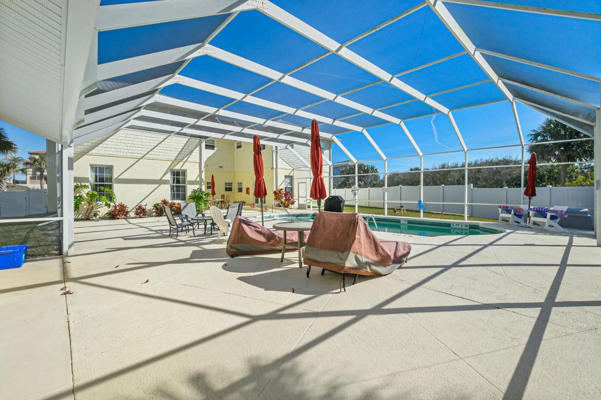 Flagler Beach Bed And Breakfast Pool Bbq Suite ภายนอก รูปภาพ
