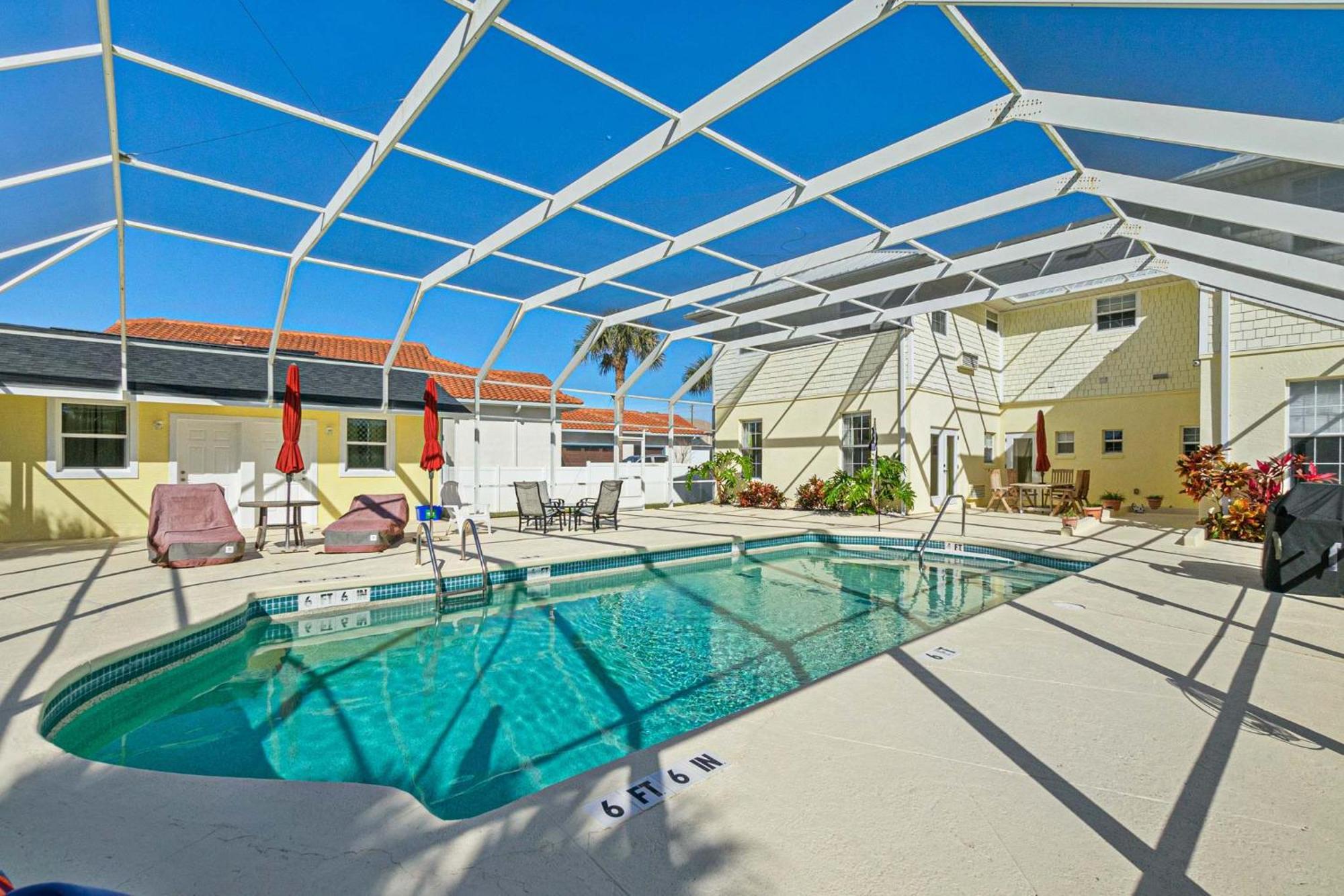 Flagler Beach Bed And Breakfast Pool Bbq Suite ภายนอก รูปภาพ