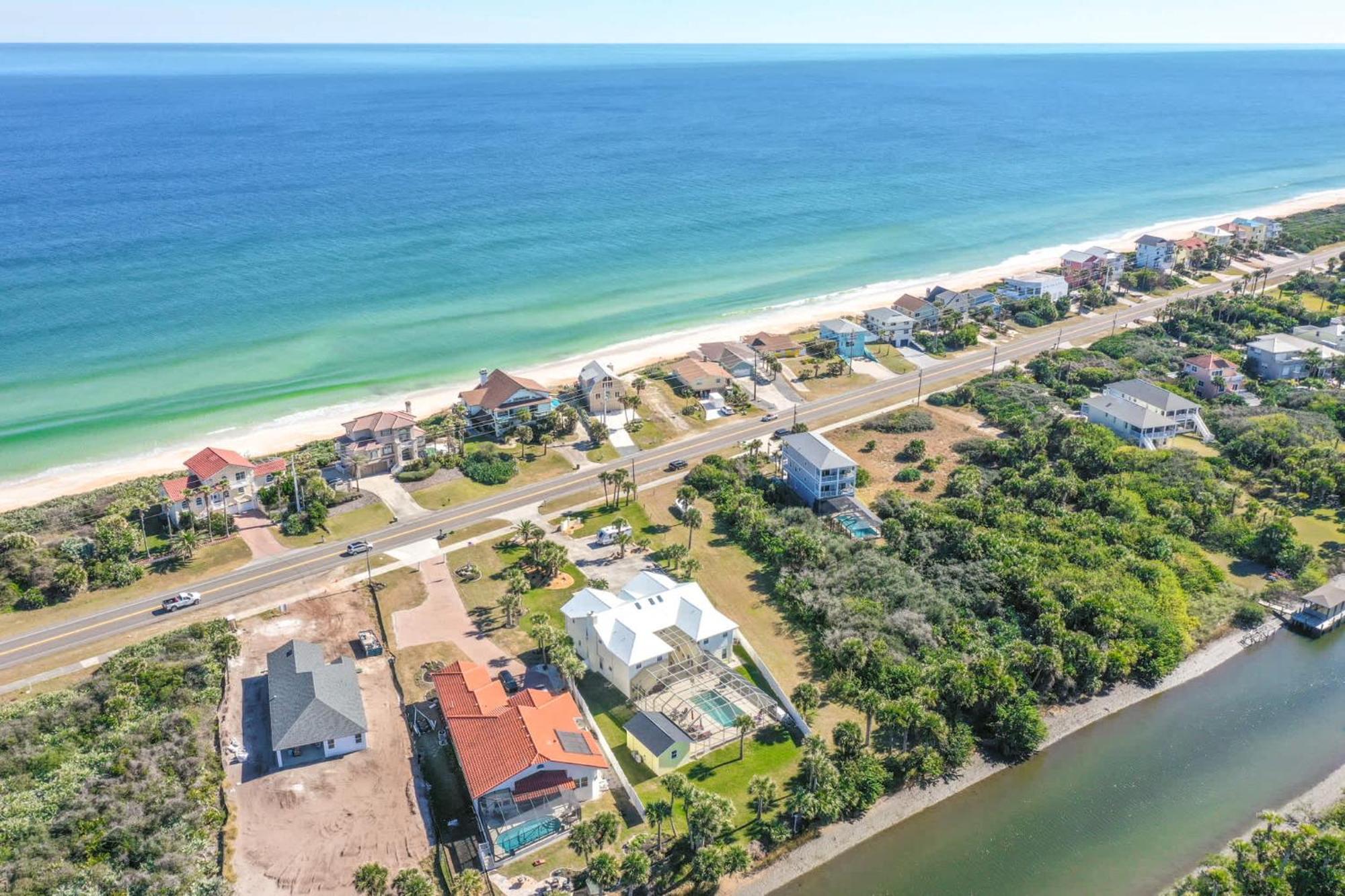 Flagler Beach Bed And Breakfast Pool Bbq Suite ภายนอก รูปภาพ