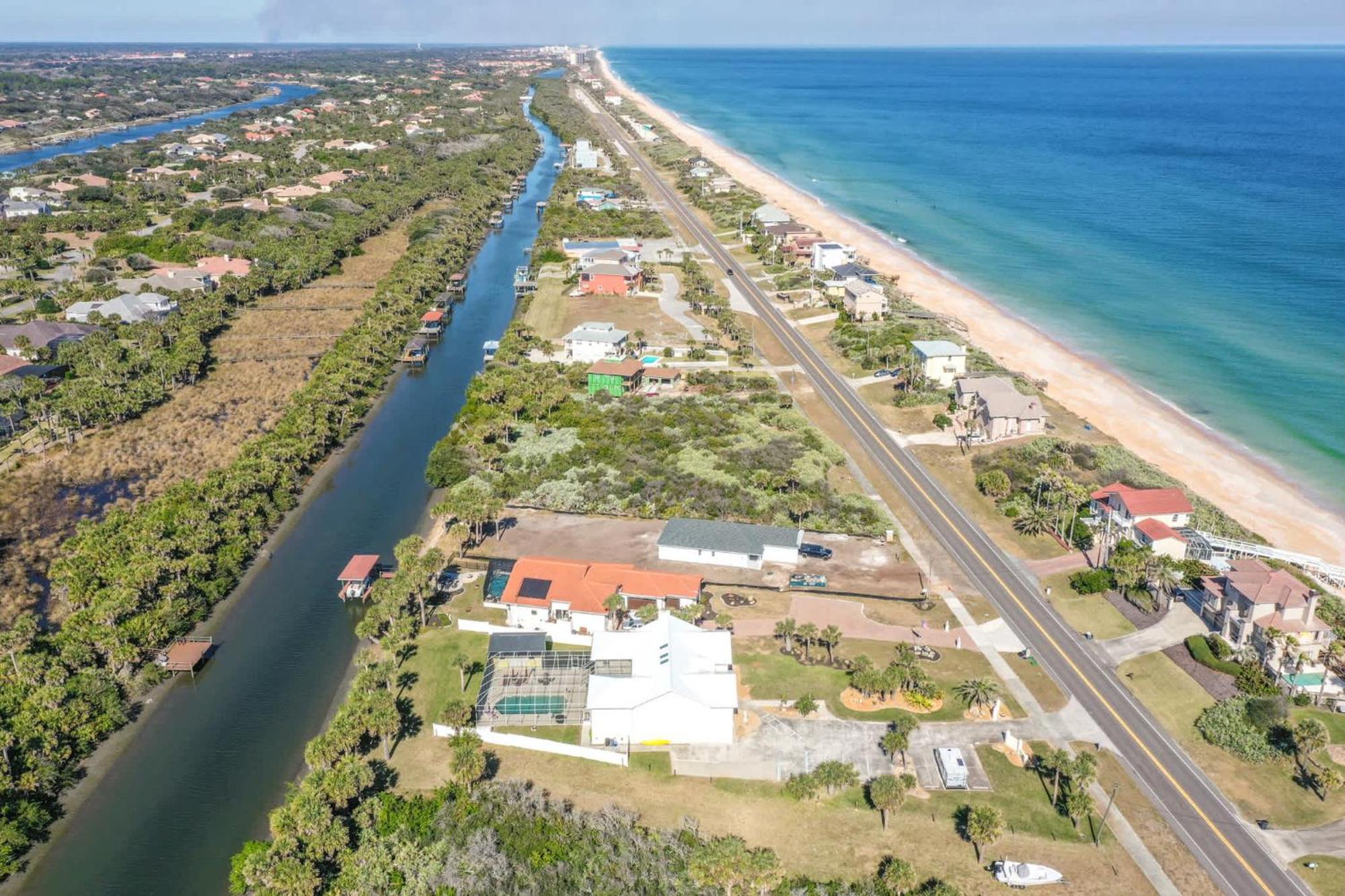 Flagler Beach Bed And Breakfast Pool Bbq Suite ภายนอก รูปภาพ