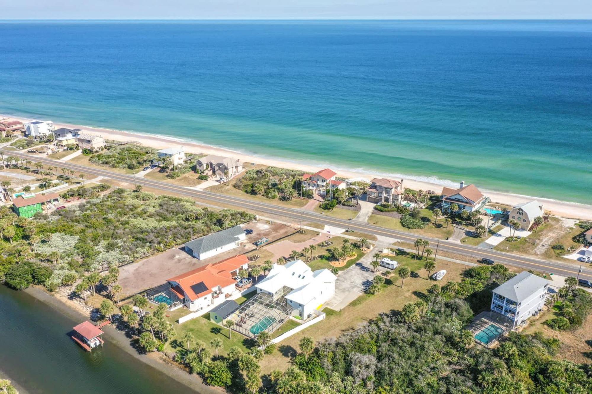 Flagler Beach Bed And Breakfast Pool Bbq Suite ภายนอก รูปภาพ