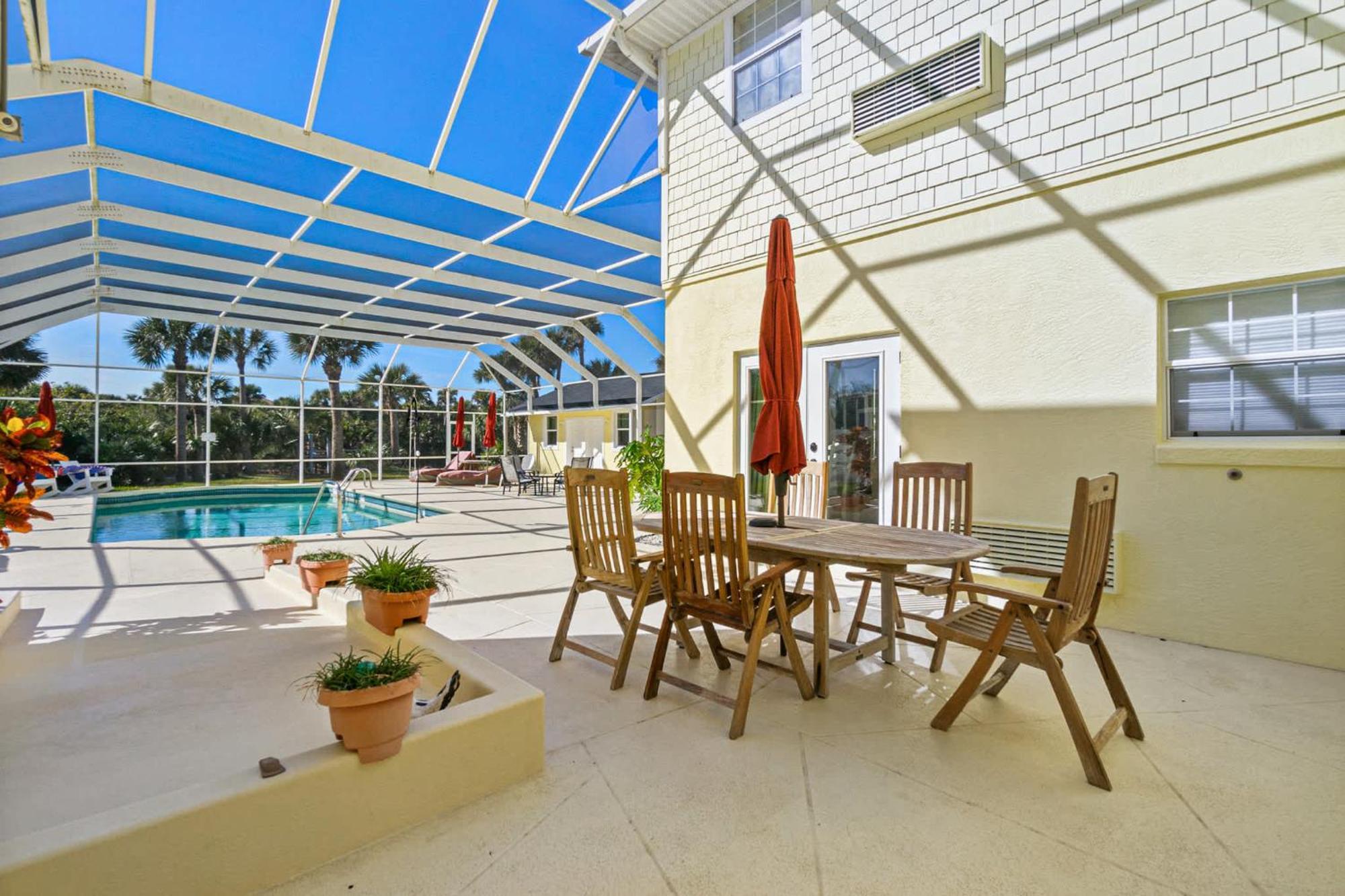 Flagler Beach Bed And Breakfast Pool Bbq Suite ภายนอก รูปภาพ