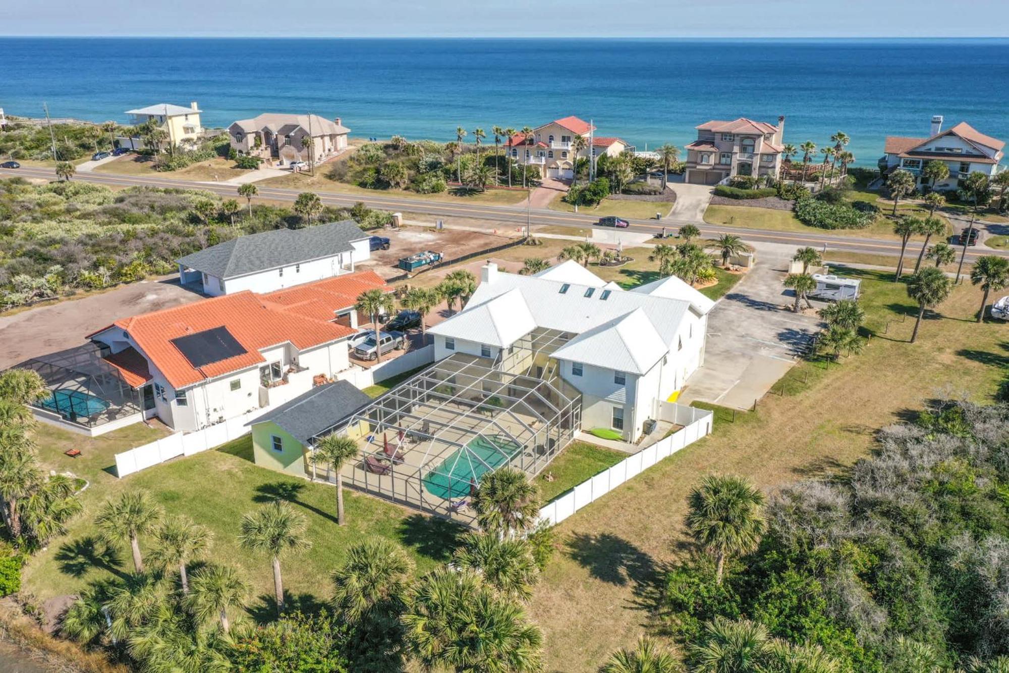 Flagler Beach Bed And Breakfast Pool Bbq Suite ภายนอก รูปภาพ
